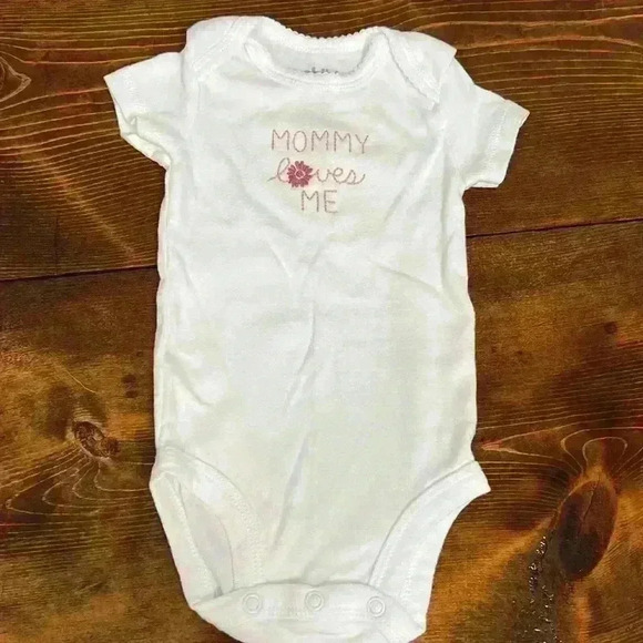 Baby Girl Outfit | 0-3 Month Onesie and Pant Set - Picture 4 of 8